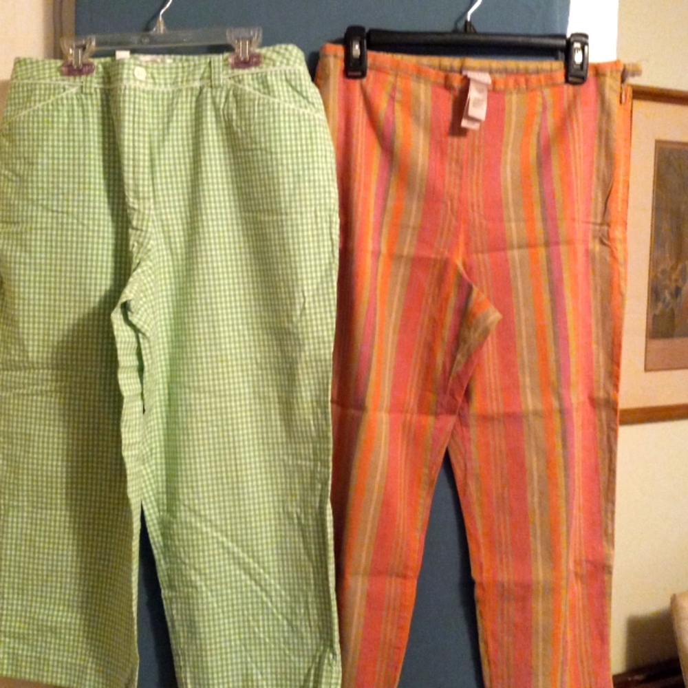 TALBOTS AND SIGRID OLSEN PANTS  (set of 2)